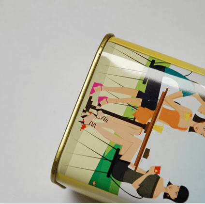 鑼底的馬口鐵盒 鑼底的馬口鐵盒